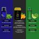 Dorall Collection Blue Prince + 24 Pure + Green Secret EDT Set 3's - Men Perfumes (Edt/Edp)