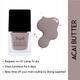 House Of Makeup Nail Lacquer - Acai Butter 12 ml - Nail Polish