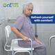 Entros Premium Adjustable Bathing Stool Bench (6030A) 1's - Health Monitoring Devices