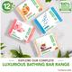 Organic Harvest Luxurious Bathing Bar - Jasmine Bathing Soap for Gentle Cleansing, Jasmine Soap 125 gm - Soaps