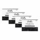 Globus Naturals Charcoal Soap (Pack of 4) 400 gm - Soaps
