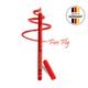 Fashion Colour Satin Smooth Lip Definer, 8 Fire Fly 1.41 gm - Lip Liners