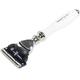 Truefitt and Hill Faux Porcelain Fusion Shaving Razor Chrome Wellington Handmade Luxury Essential Grooming Collection 1's - Razors & Cartridges