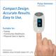 Omron CMS50D4 Finger Pulse Oximeter Blood Oxygen SpO2 Sports and Aviation Monitor 1's - Blood Glucose Monitors/Test Strips