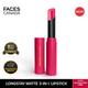 Facescanada Long Stay 3-In-1 Matte Lipstick Primer + Lip Balm Chamomile and Shea Butter Coffee Date Pink 02, 2gm - Lipsticks