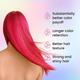 Anveya La Pink Semi Permanent Hair Color 100 ml - Crème