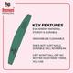 Bronson Professional Nail Filer Buffer Set Double Sided 80/100/120/150/180/220/240 Grit 1's - Nail Care