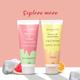 Glamveda Strawberry Exfoliating Face WashFor Reduces Tanning 100 ml - Face Wash & Cleansers