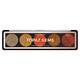 Profusion Cosmetics 5 Shade Glitter Eye Shadow Pallete Topaz Gems (4.5 gm) - Eye Shadow Palettes