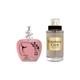 Jeanne Arthes Colonial Club Legend Eau de Toilette for Men + Amore Mio I Love You Eau de Parfum for Women Combo Set - Pack of 2 200 ml - Women Perfumes (Edt/Edp)