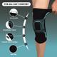 AccuSure Orthopedic Pain Relief Knee Support - Black & Green (S) 1's - Knee/Leg Supports