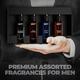 Beardo Assorted Premium Fragrances Gift Set for Men (Pack of 4 x 8 ml) - Men Perfumes (Edt/Edp)