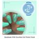 Handmade Press On Gel Nails - Pastle Sea Green 50 gm - Nail Polish