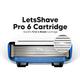 LetsShave Pro 6 Maxxx World 1st 6 Shaving Blade Razor Refills (4), Precision Back Blade - Razors & Cartridges