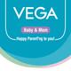 Vega Baby & Mom Tritan Feeding Bottle Regular Neck - Pink 250ml - Feeding & Nursing