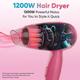 Vega Hair Dryer for Women, 1200 Watts, Travel Friendly, Blow Dryer with Foldable Handle, (VHDH-33) 385 gm - Hair Dryers