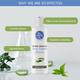 The Mom's Co. Natural Green Tea Face Toner with Aloe Vera & Apple Cider 200ml - Face Mists