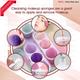 Majestique 3 Blender Box Blending Sponge Makeup Cosmetic Sponge For Dry and Wet Use 3's - Sponges & Applicators