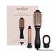 Winston 3-in-1 Hair Styling Blow Brush, Blow Dryer, Curling Iron, & Volumizing Brush- Silver and Grey 850 gm - Multi-Stylers
