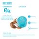MADES Body Resort Lip Balm Pale Blue 15 ml - Lip Balms