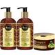 Oriental Botanics Hair Shampoo 300 ml + Conditioner 300 ml + Mask 200 ml - Bhringraj & Amla - Shampoos