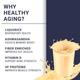 Nutrone Healthy Aging Powder - Kesar Badam Flavour 300gm - Daily Health Drinks