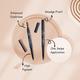 Half N Half Arch Eyebrow Artist Long Lasting Autometic Eyebrow Pencil & Brush, Espresso-04 0.4 g - Eyebrow Pencils & Enhancers
