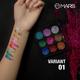 MARS Bling It On Glitter Palette - 01 7.65 gm - Eye Shadow Palettes