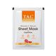 T.A.C - The Ayurveda Co. Vitamin C Serum Sheet Mask with Liquorice Toning and Brightening 22ml - Sheet Masks