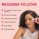 ENN Pout Lip And Cheek Tint With SPF 10 And Avocado Oil - Passion Pink 5 gm - Blush Brush