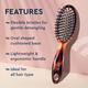 GUBB Oval Cushion Hair Brush - Small 120 gm - Hair Brushes