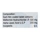 Metmin A Tablet 10'S - Diabetes-Ant