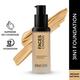Faces Canada Flawless Matte Foundation - Medium Natural 022, 12 Hr Hydration + SPF 18 30 ml - Foundation