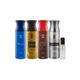 Ajmal Blu & Aurum & Sacred Love & Silver Shade Deo & Aretha EDP Pack of 4 20 ml - Women Perfumes (Edt/Edp)