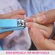 Vega Baby Nail Clipper, Pink Blue 2's - Nail Care