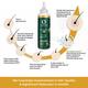 Organic Forest (100% Chemical-Free) Anti Dandruff Hair Oil 100 ml - Hair Oils