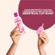 Gynocup Natural Menstrual Cup Wash Liquid (Pack of 2 x 100 ml) - Intimate Care