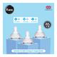 Dr.Flow Anti Colic Silicone Teat (1 Small + 1 Medium) - Feeding & Nursing