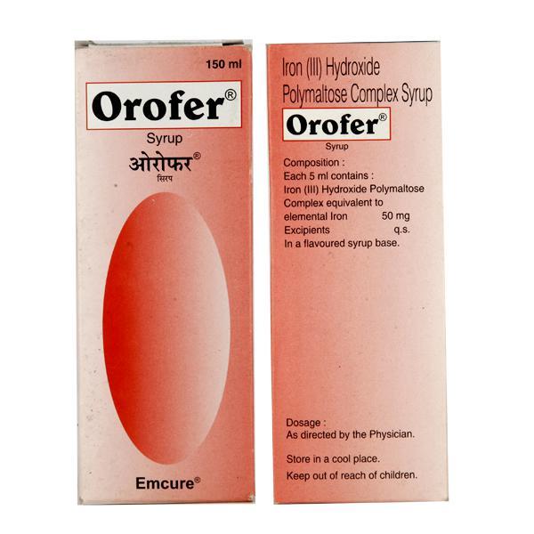 Orofer Syrup 150ml - Iron Supplement/Anaemia-Vma