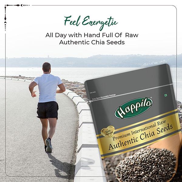 Happilo Organic Chia Seeds 250 gm - Nutritional Bars