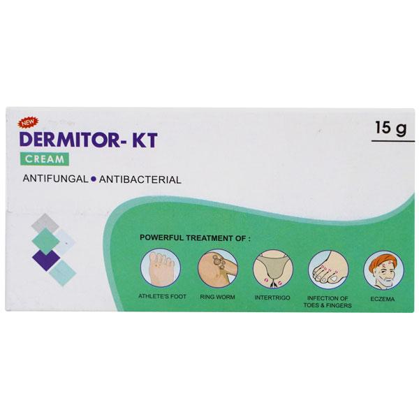 DERMITOR KT New Cream 15gm - Skin Infections-Toc