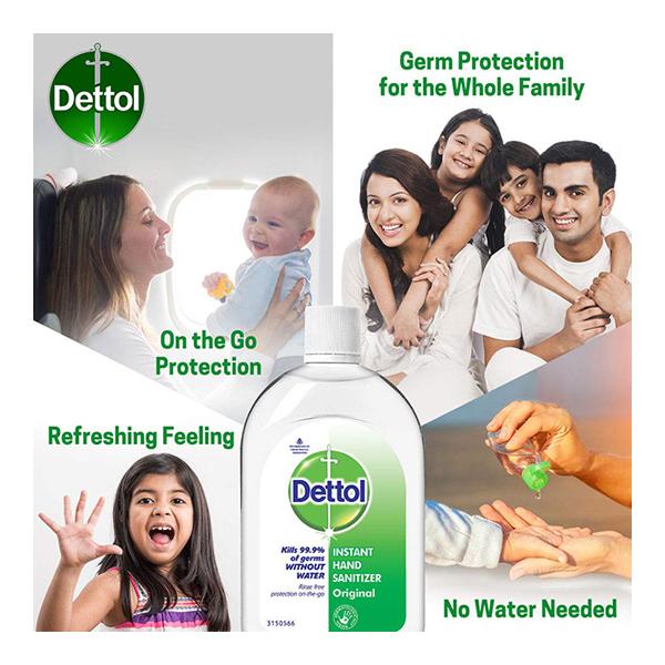Dettol Instant Hand Sanitizer Gel - Original 110 ml - Hand Sanitizer