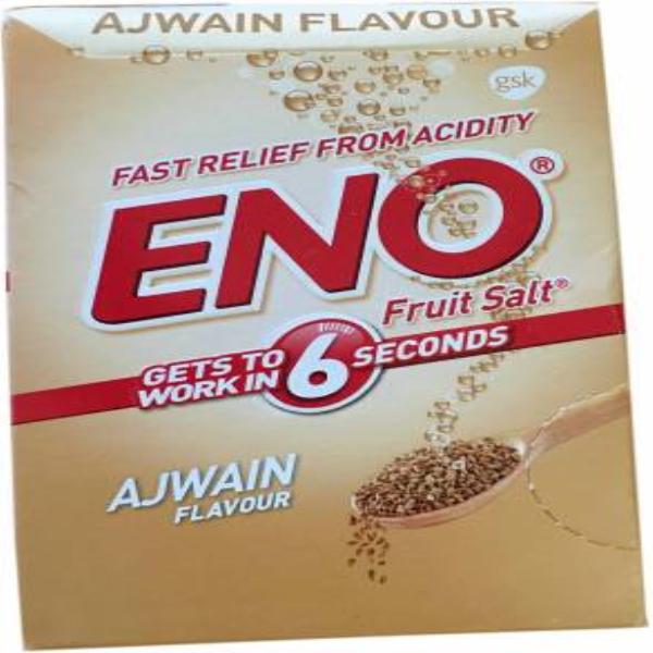 Netmeds | Eno Fruit Salt Powder - Ajwain Flavour (Pack of 30 x 5 gm)
