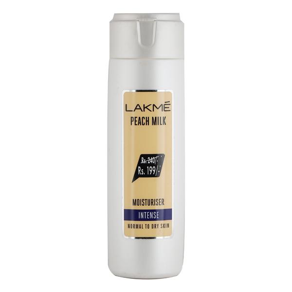 Lakme Peach Milk Intense Moisturizer Body Lotion 120 ml (N) - Lotions & Creams