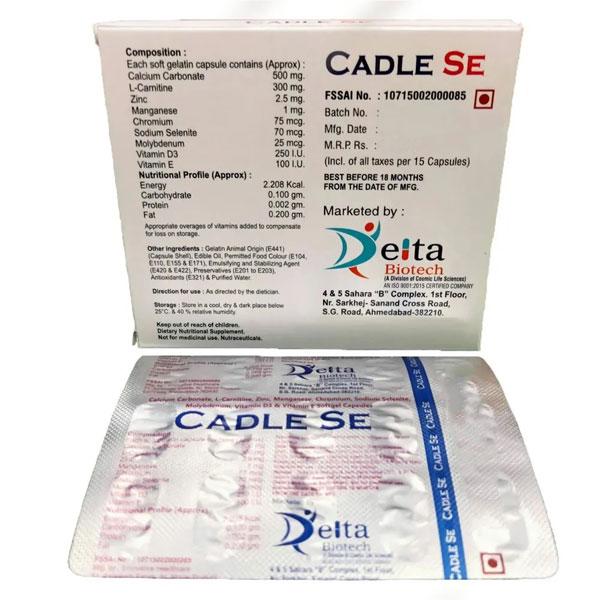 CADLE SE Capsule 15's - Supplements-Vam