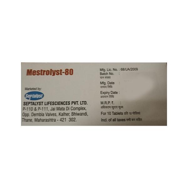 MESTROLYST 80 Tablet 10's - Cancer Oncology-Hor