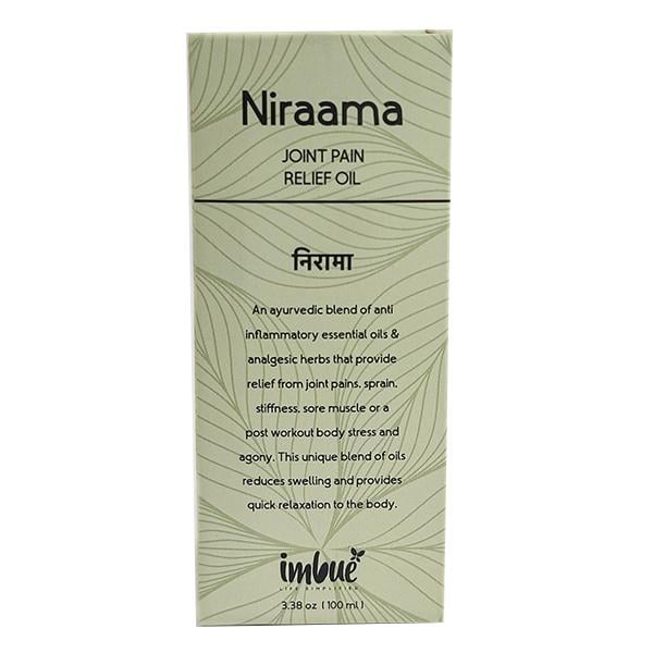 Imbue Niraama Joint Pain Relief Oil 100 ml - Pain Relief Oil