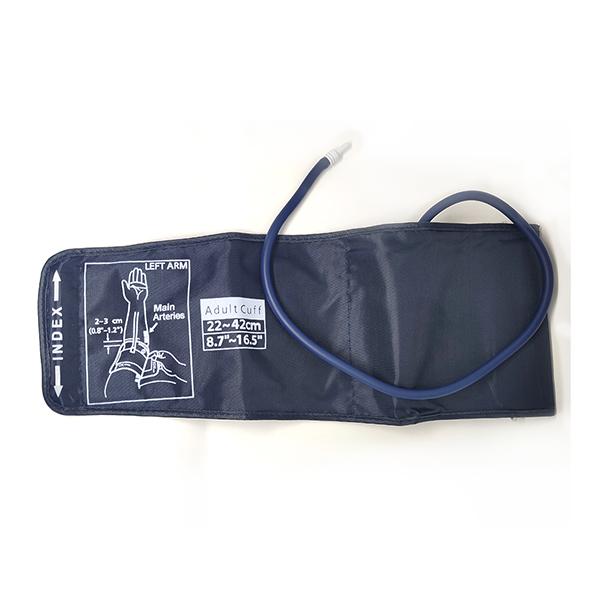 Sahyog Wellness Single Tube Blood Pressure Monitor Cuff (Extra Long, 22-42 cm) - Dark Blue - Blood Pressure Monitors