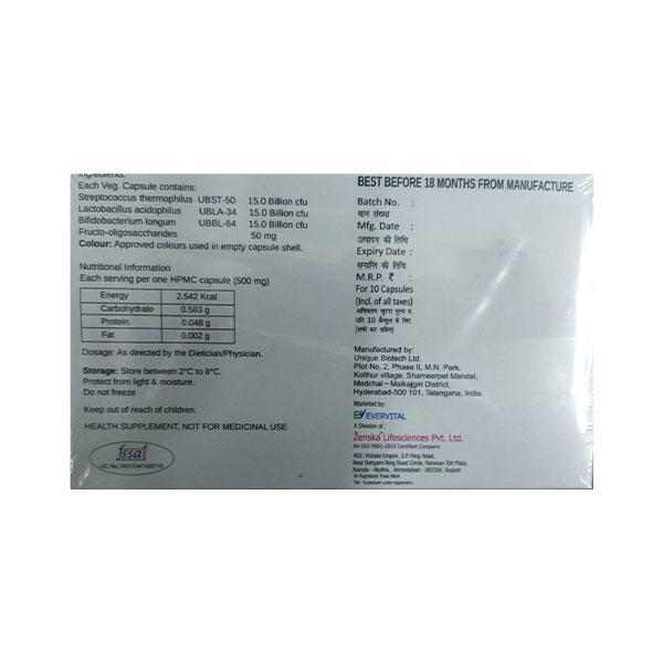 EVPROTIK FORTE Capsule 10's - Diarrhoea-Ant