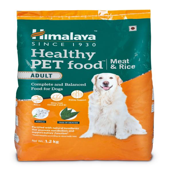 Netmeds | Himalaya Healthy Adult Pet Food- Meat & Rice 1200gm